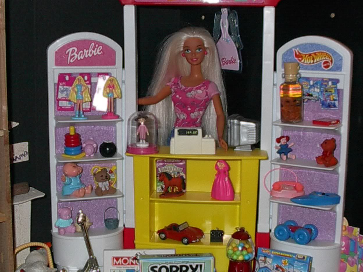 barbie toy store